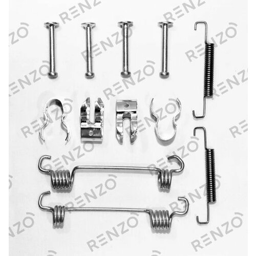 Комплект монтажный барабанных тормозных колодок RENZO RFK121