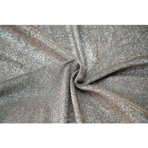 Ткань для праздничного платья. Трикотаж с люрексом. Отрез 1,5 м.