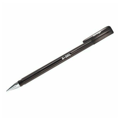 Ручка гелевая Berlingo X-Gel черная, 0,5мм ручка гелевая berlingo techno gel черная 0 5мм