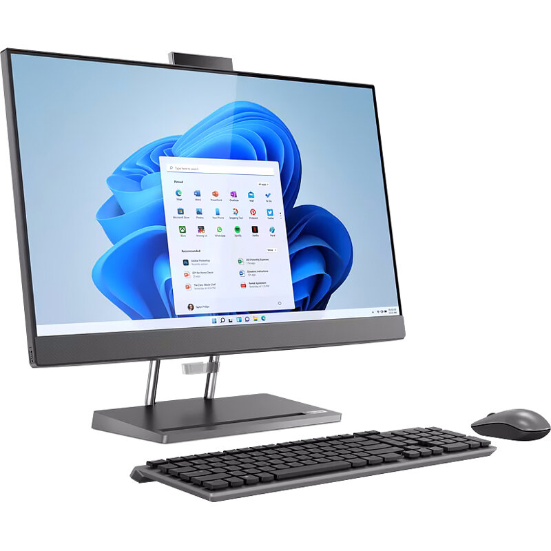 Моноблок/ Lenovo IdeaCentre AIO 5 27IAH7 27"(2560x1440 IPS)/Intel Core i7 13700H(2.4Ghz)/32768Mb