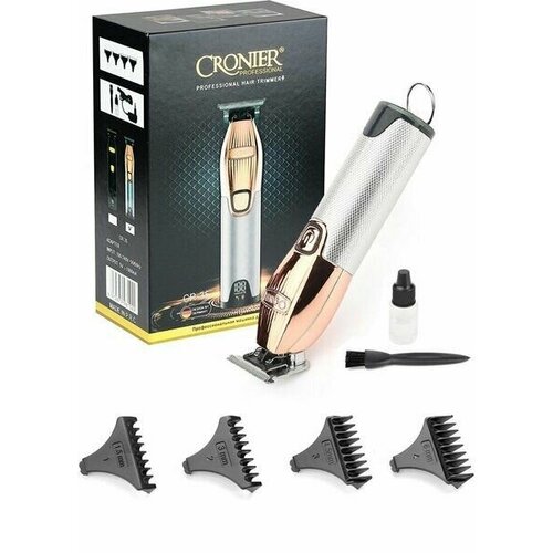 Профессиональный беспроводной мощный триммер для бороды усов и окантовок 618200₽