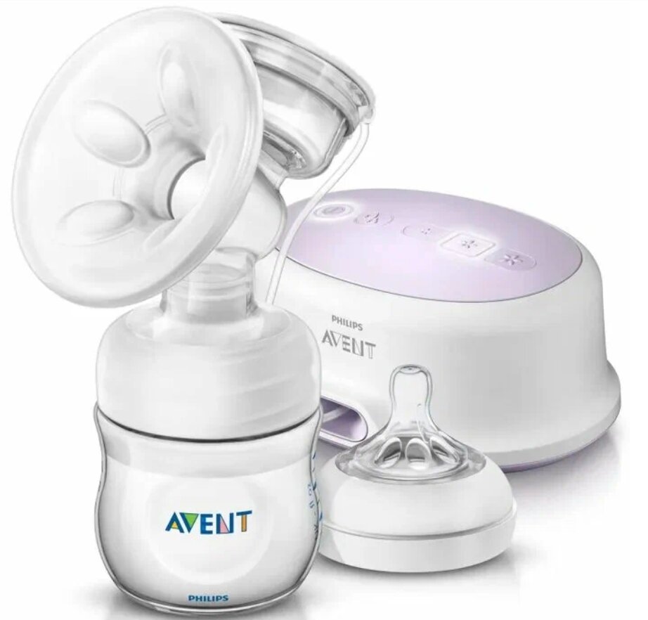 Электрический молокоотсос Philips AVENT Ultra Comfort SCF332/31, белый