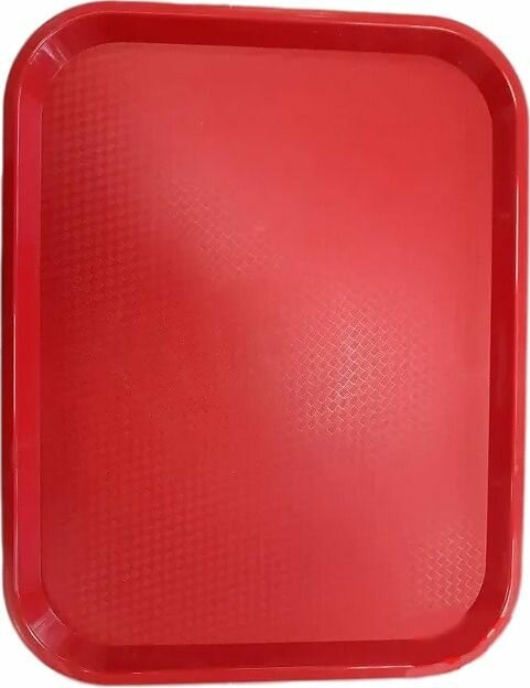 Поднос MVQ пластик 45х35 см красный