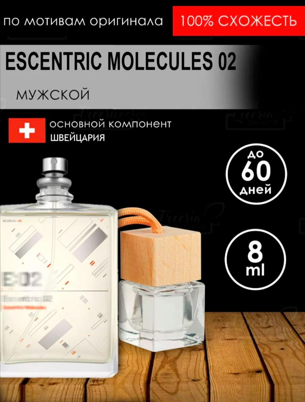 Fleur Parfum Escentric 02 Автопарфюм 7 мл / Ароматизатор для автомобиля и дома