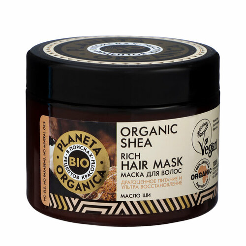 Маска для волос Organic Shea, 300 мл (комплект из 4 шт)