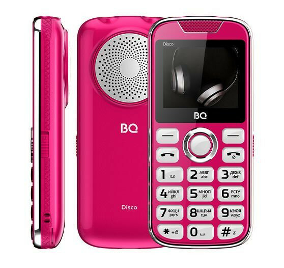 Телефон мобильный (BQ 2005 Disco Pink)
