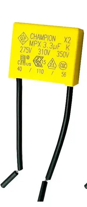 Конденсатор 3,3 мкф( uF) 275B / для умного выключателя c Алисой -1шт
