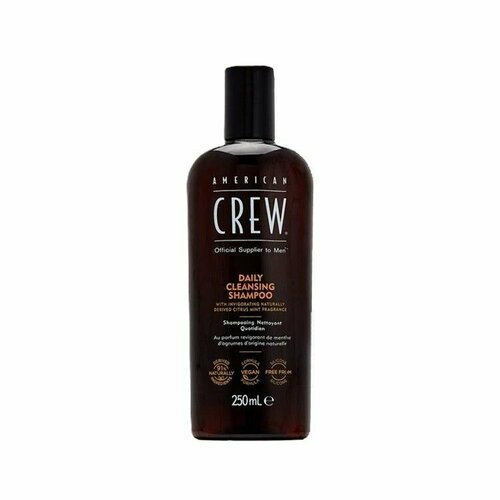 American CREW DAILY CLEANSING 250 мл США. Шампунь ежедневный очищающий. уход за волосами american crew шампунь для ежедневного ухода за волосами daily cleansing shampoo