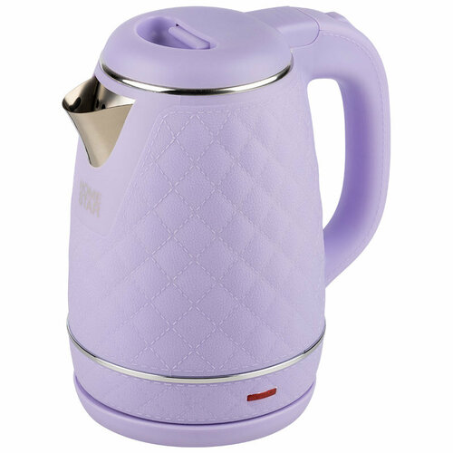 Чайник электрический 17Л 1500ВТ диск двойн КОРП нерж стальпластик светов индикат лилов HOMESTAR 251500₽