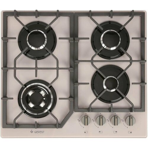 Газовая варочная панель GEFEST ПВГ 2232-01 М51 независимая тауп 2785300₽