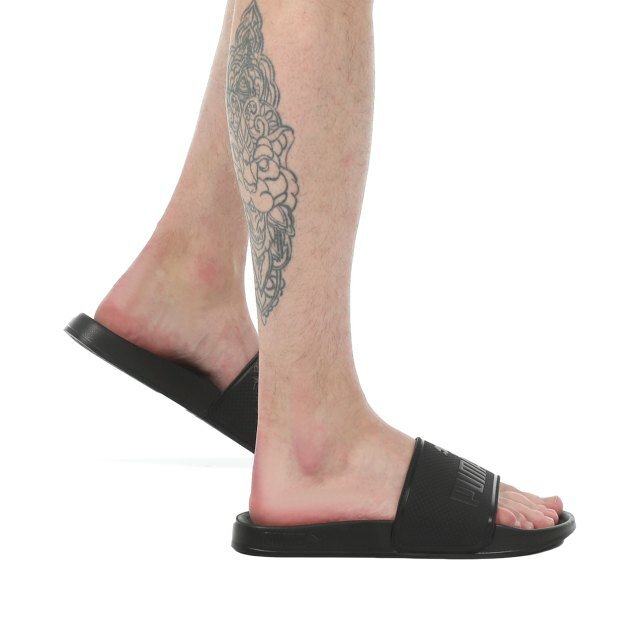 Шлёпанцы PUMA, размер 42 EU, черный — фото 1