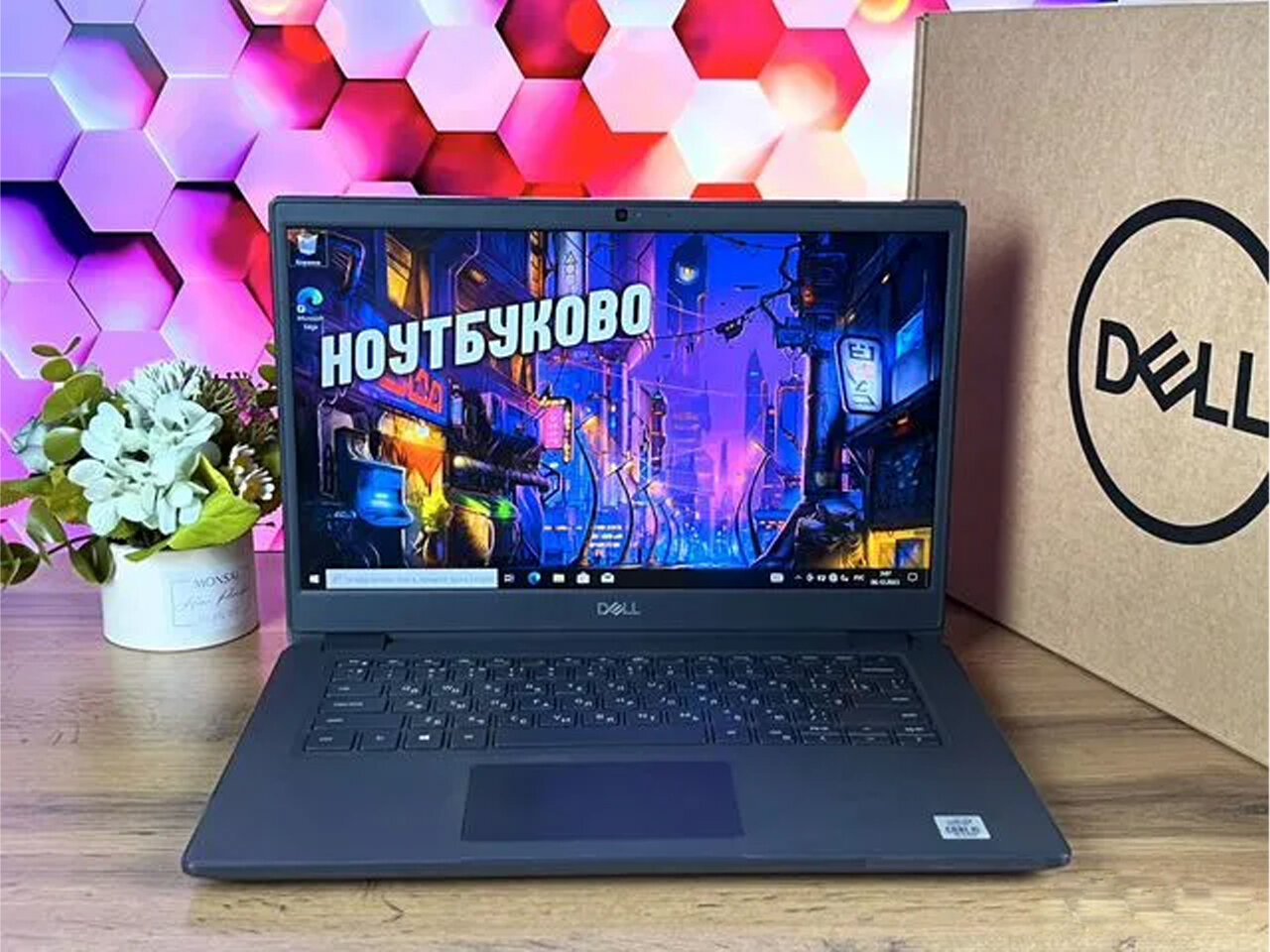 14.0" Ноутбук Dell Latitude 3410, 1920 x 1080 IPS, Intel Core i5-10210U 1.6 Ghz, RAM 8 ГБ, SSD 256 ГБ, Intel UHD Graphics, Win10 Pro