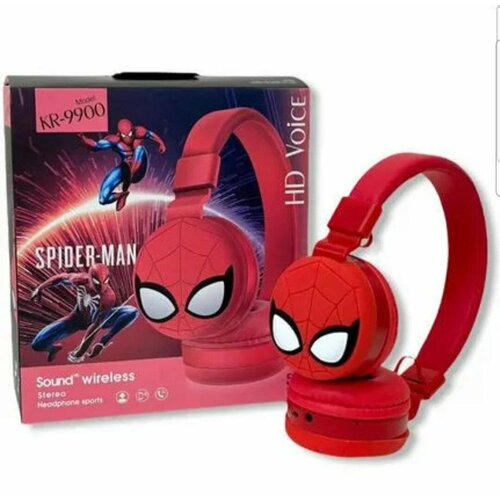 Беспроводные наушники детские Stereo Sound KR-9900 "SPIDER-MAN"