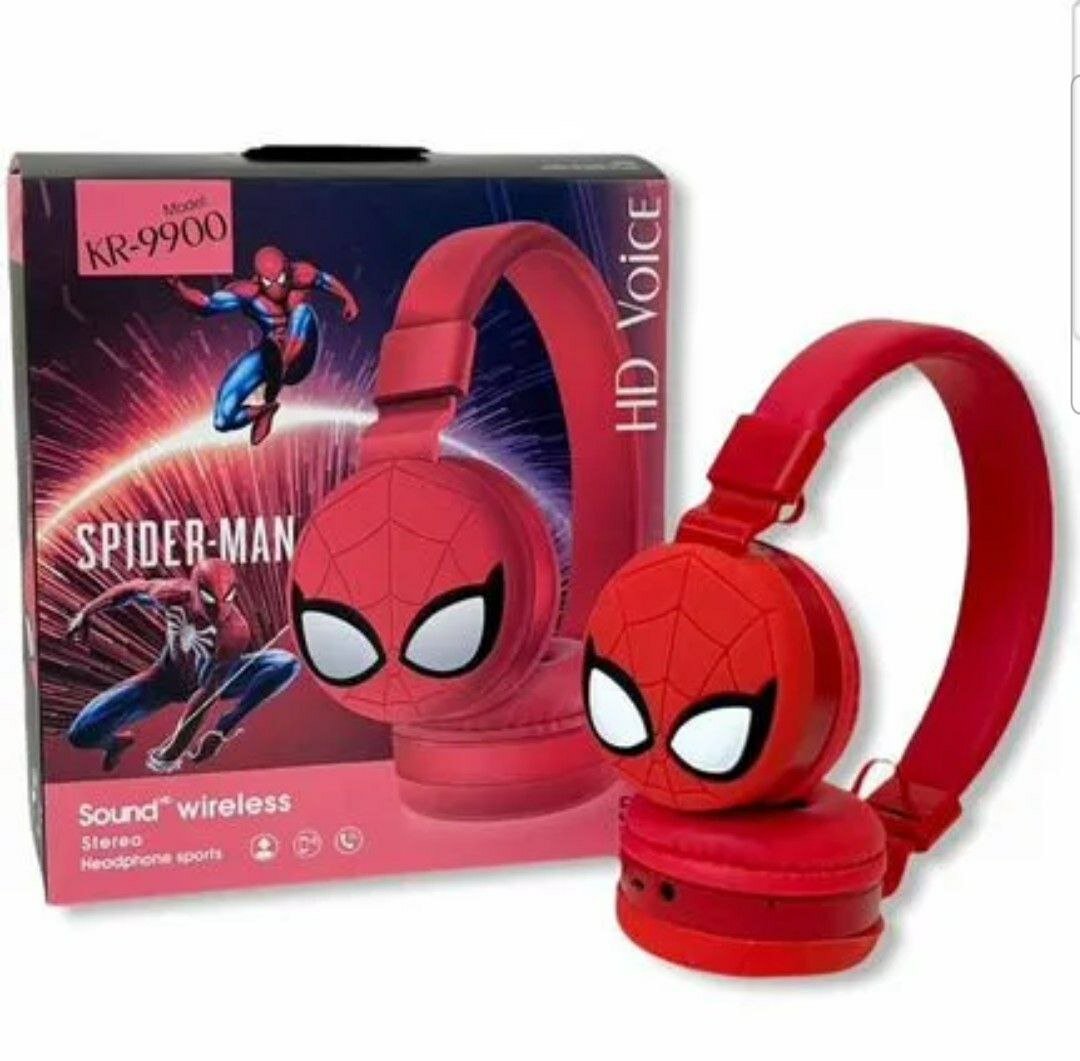 Беспроводные наушники детские Stereo Sound KR-9900 "SPIDER-MAN"