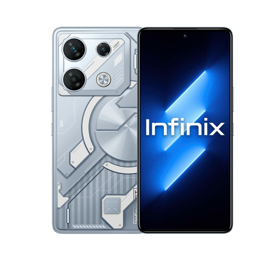 Смартфон Infinix GT 10 Pro 8/256 ГБ, Dual nano SIM, Mirage Silver