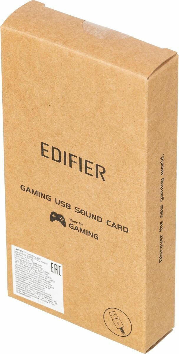 Звуковая карта USB EDIFIER GS 02, 1.0, oem - фото №15