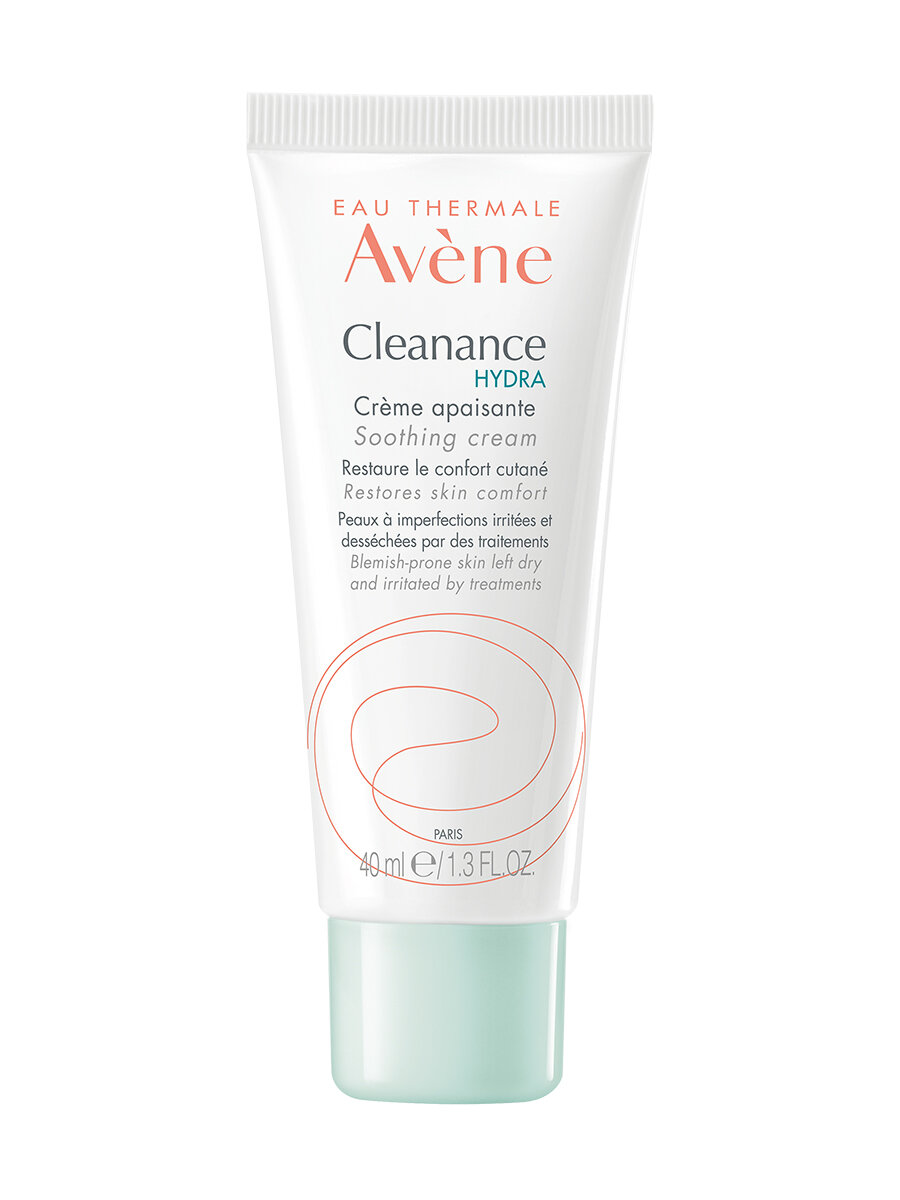 Крем AVENE "Cleanance Hydra", для всех типов кожи, успокаивающий эффект, 40мл — фото 1