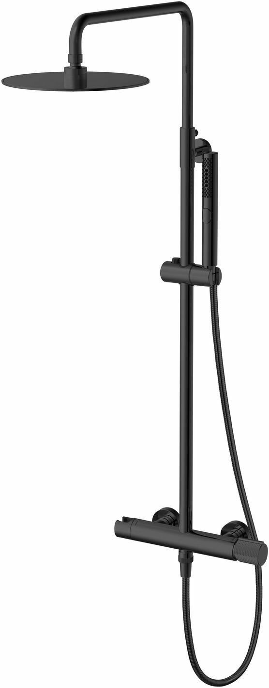 Душевая система Allen Brau Liberty 5.33007-31 черный матовый