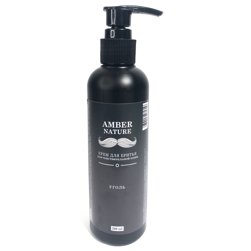 Amber Крем для бритья с чёрным углём 200 гр 424₽