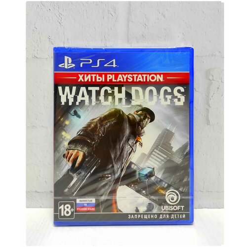 Watch Dogs Полностью на русском Видеоигра на диске PS4 PS5 2500₽