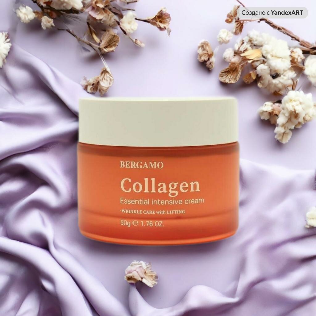 Bergamo Collagen Essential Anti-Aging Cream, 50ml
