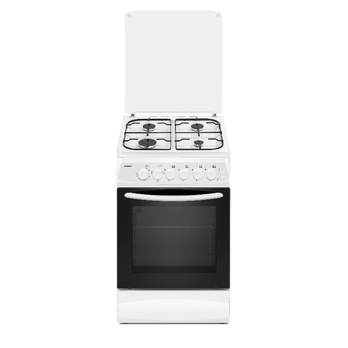 Плита газовая KRAFT KF-FSK 5407AEW бел 6063 духовка-электрич крышка розж гк подсветка 2495000₽