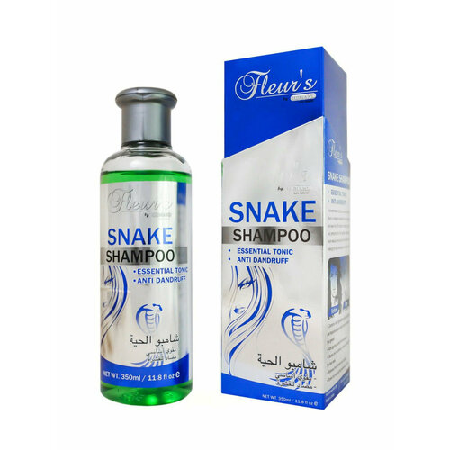 Шампунь со змеиным жиром Fleurs Snake, 350 мл.