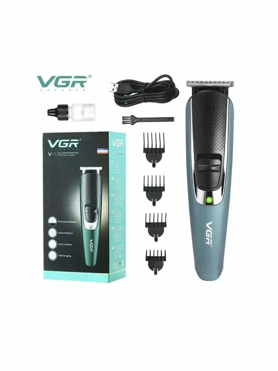 Триммер для волос, бороды и усов VGR V-176