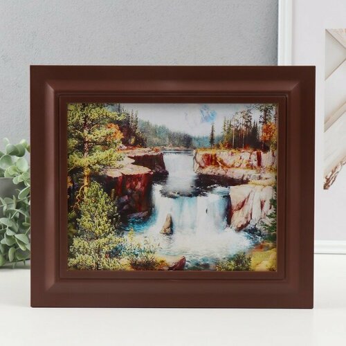 Ключница закрытая Пейзаж 265х315 см Орех 1116₽