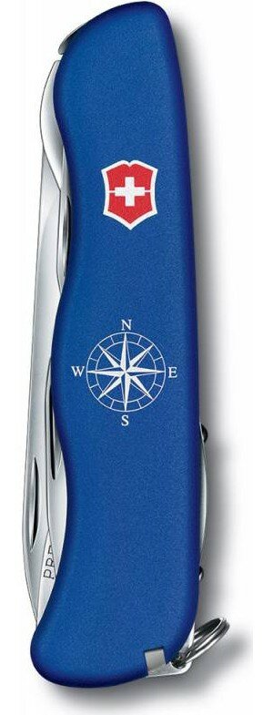 Нож перочинный Victorinox SKIPPER (0.8593.2W) 111мм 18функций синий - фото №2