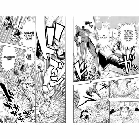 One-Punch Man. Книги 1-2 (Юскэ Мурата (иллюстратор), One, Огнева Кристина (переводчик)) - фото №15