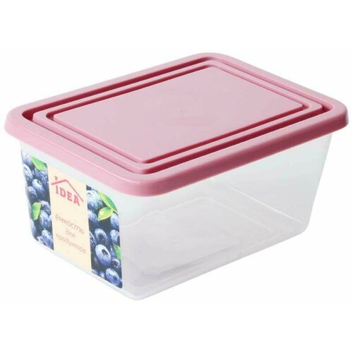 Емкость М-Пластика для продуктов прямоугольная 400мл 600₽