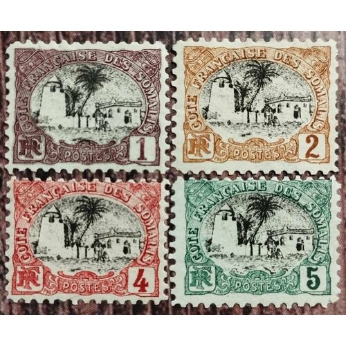 Почтовые марки Французское Сомали 1903г.