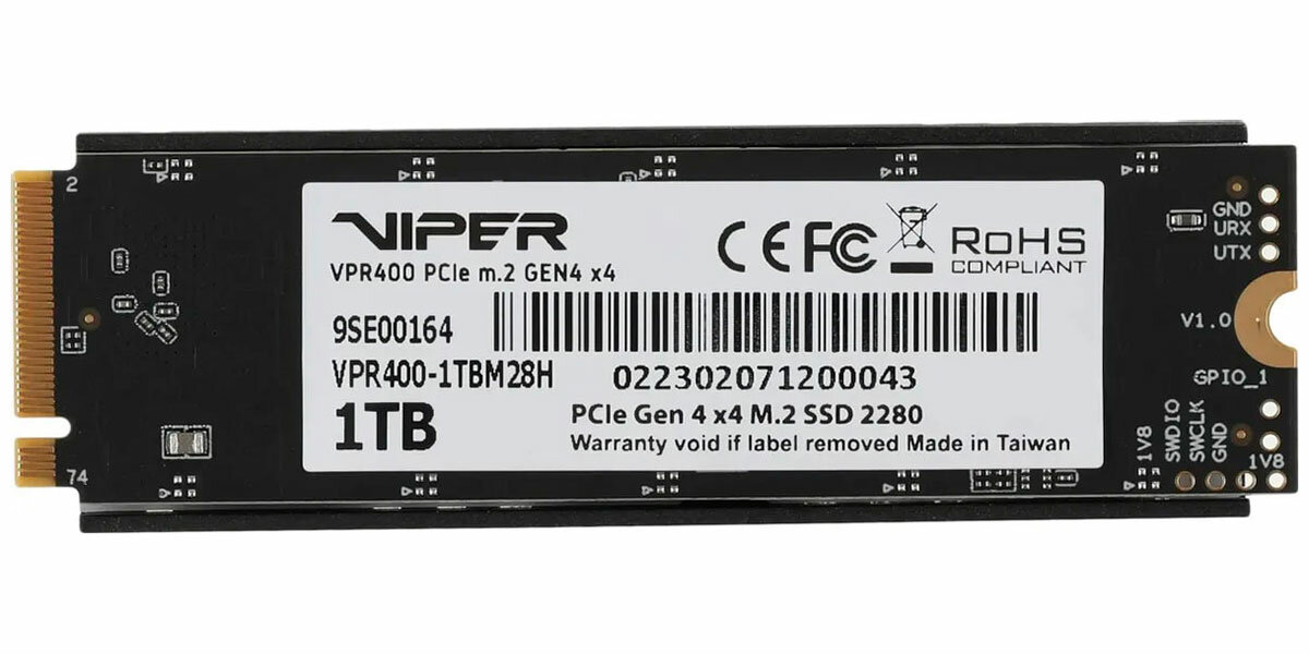 Твердотельный накопитель Patriot Viper VPR400 1Tb PCI-E 4.0 x4 VPR400-1TBM28H - фото №20