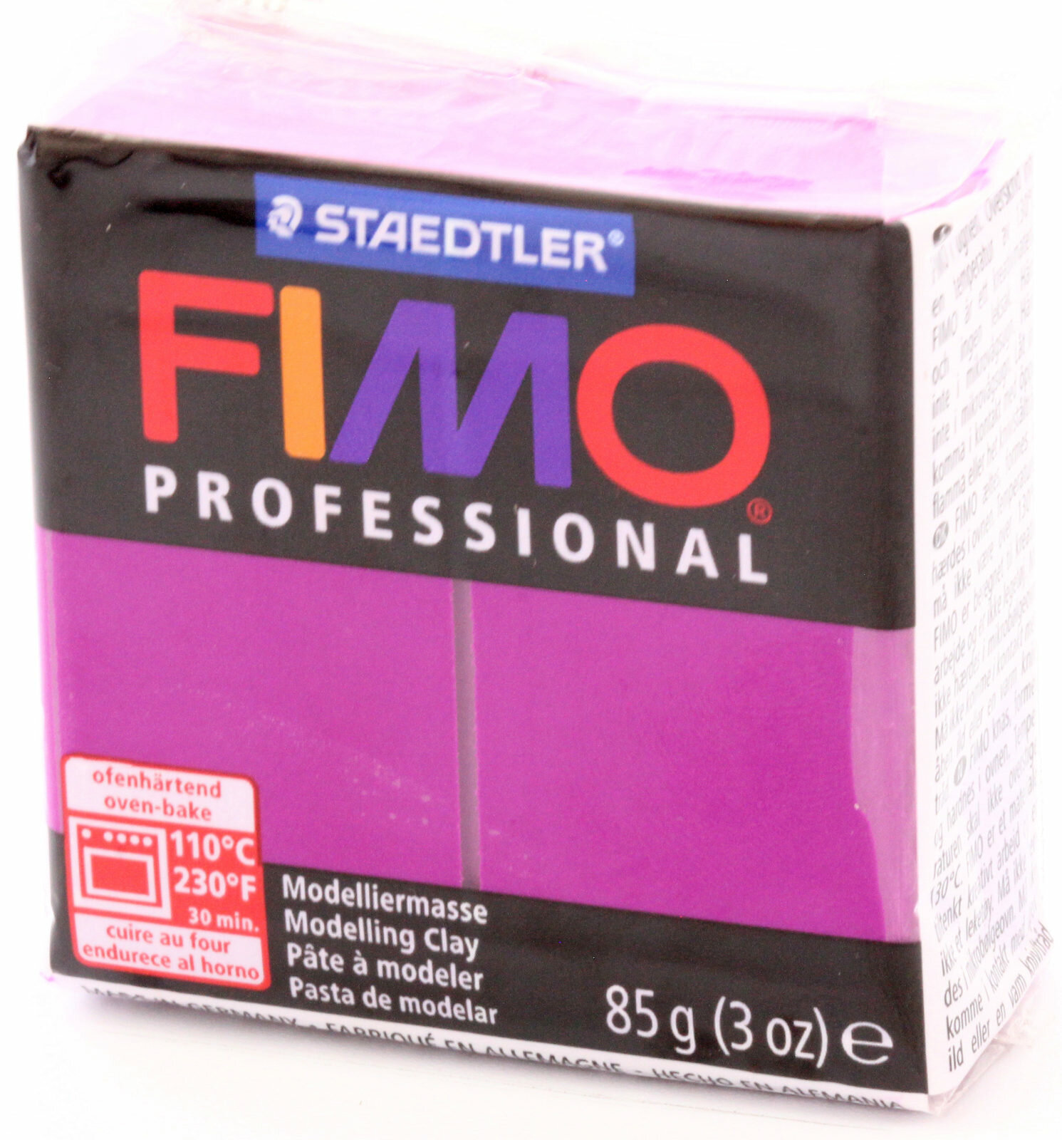 Полимерная глина FIMO Professional фиолетовый (61), 85г, 1шт