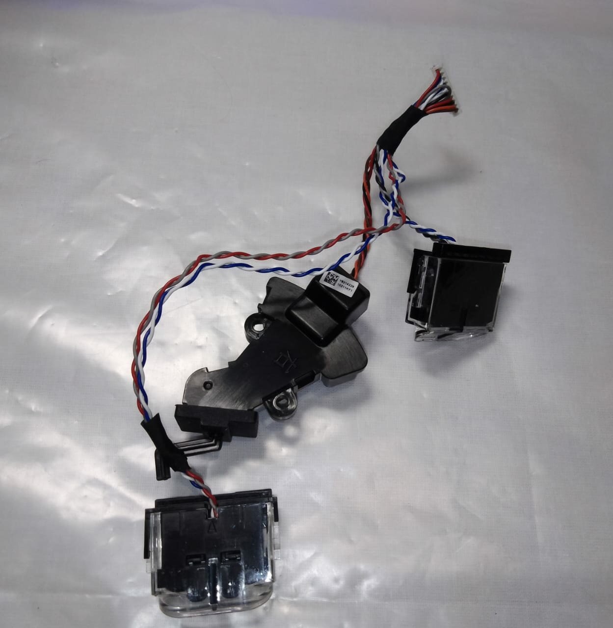 фото Датчик падения (высоты) + механический датчик столкновения переднего бампера левый (L) для робота пылесоса Xiaomi Mi Robot Vacuum-Mop STYTJ01ZHM 1C CDZ1902