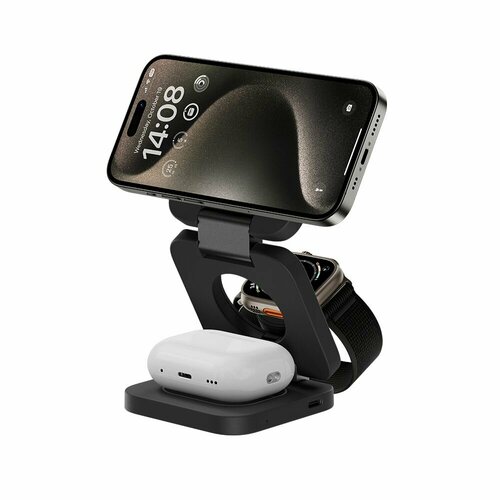 Беспроводная зарядка W13 быстрая зарядка 15w для телефона от Benks 6766₽