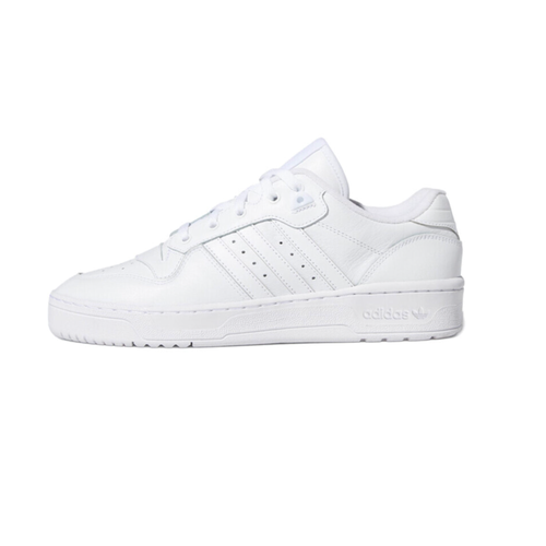 Кроссовки adidas Rivalry Low, размер 38.5, белый кроссовки adidas neo bravada wear resistant non slip low tops casual sports skateboarding shoes unisex white белый