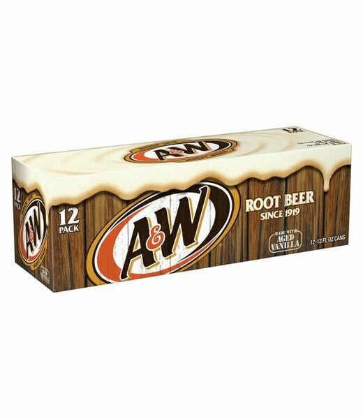 Газированный напиток A&W Root Beer 12 шт по 355 мл