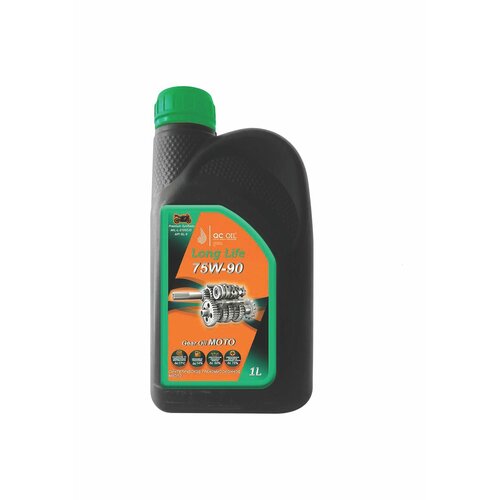 Трансмиссионное масло 75W-90 GL-5 MOTO 4T QC OIL Long Life синтетическое плакирующее, канистра 1л