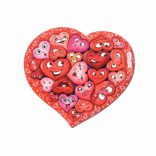 Пазл Сердечки - валентинки 813₽