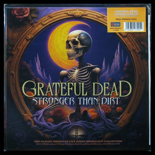 Виниловая пластинка Second Grateful Dead – Stronger Than Dirt (orange vinyl) (coloured vinyl)