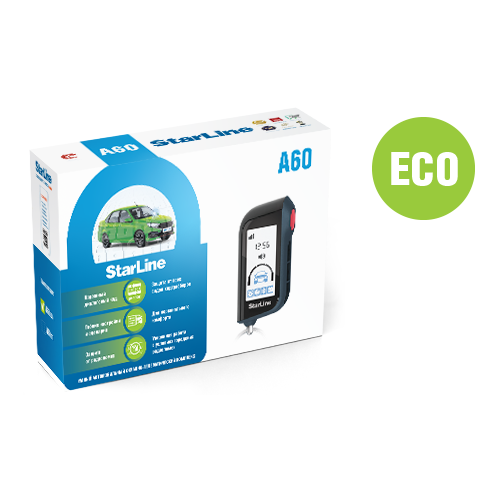 Автосигнализация StarLine A60 ECO 7300₽