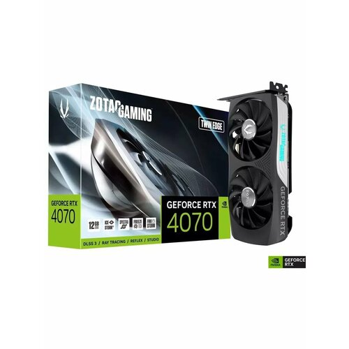 Видеокарта ZOTAC GeForce RTX 4070 Twin Edge 12 ГБ ZT-D40700E-10M 6900000₽