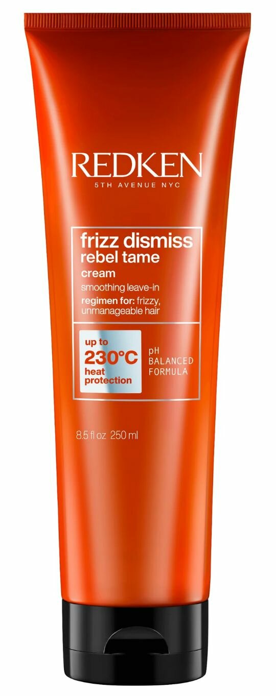 Redken Frizz Dismiss Rebel Tame FPF40 - Несмываемый разглаживающий крем для жестких волос 250 мл