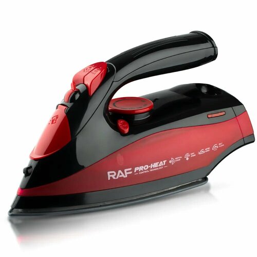 Утюг RAF EU с керамической подошвой функцией самоочистки и вертикальным отпариванием 258000₽