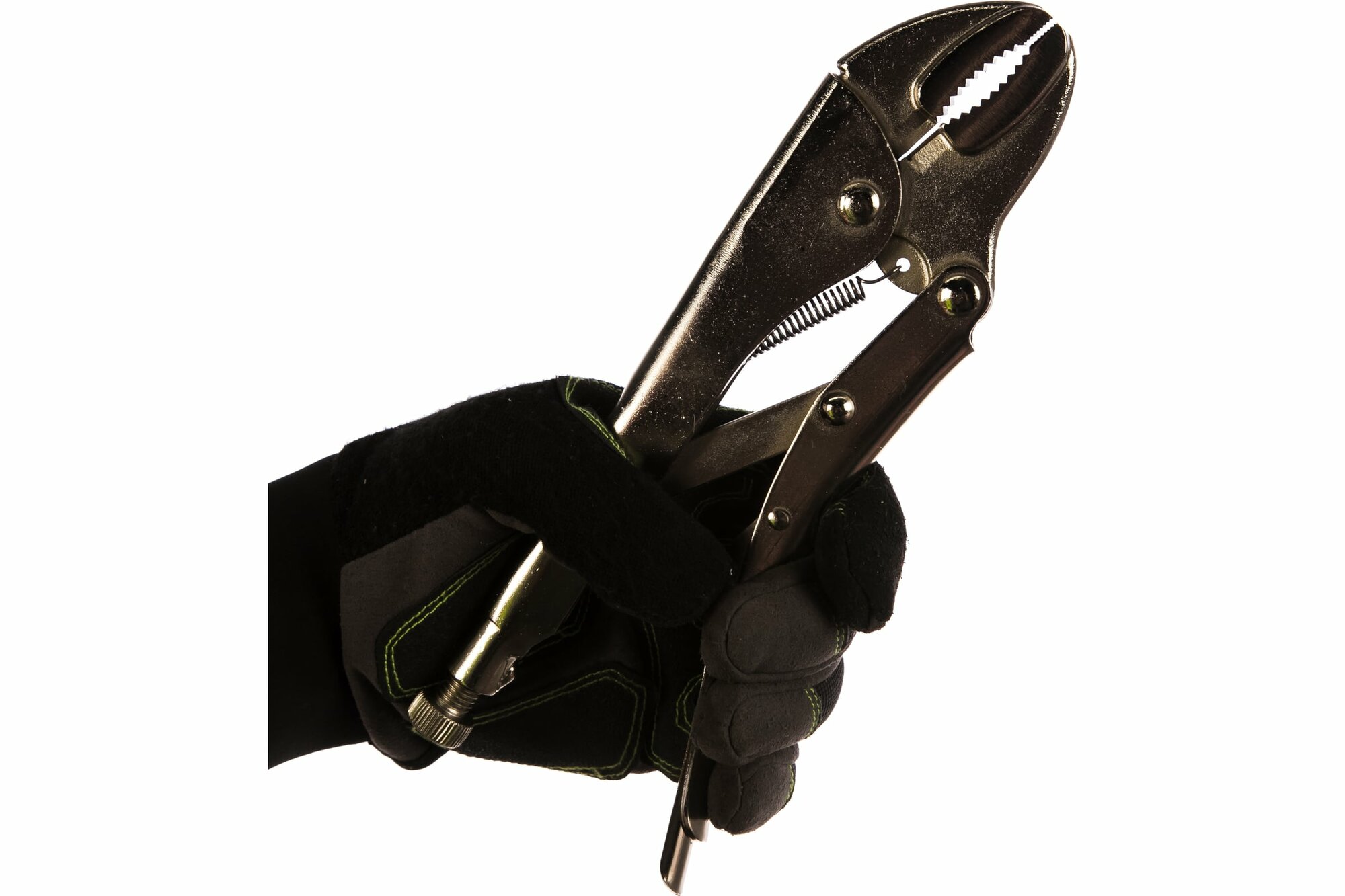 фото IZELTAS Тиски-струбцина универс. с фиксатором 10" L=250мм , 2500110250