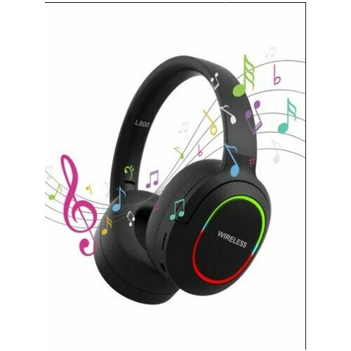 Наушники Blutooth с RGB подсветкой L800 1100₽