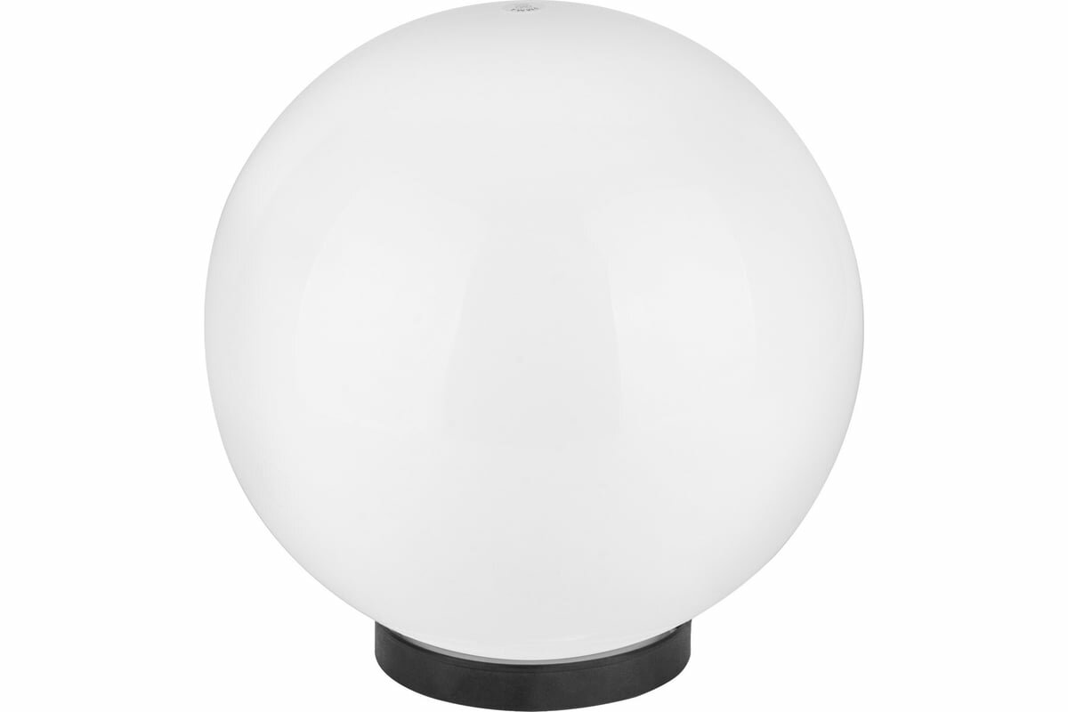 TDM ELECTRIC Светильник НТУ 03-100-300 шар d=300 мм IP54 опал ПММА основание плоское ПК 145 Е27 SQ0330-0621