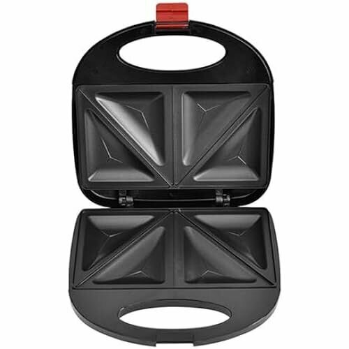 Вафельница 2 ломтика электрическая вафельница для сэндвичей с легко чистящимся пресс-грилем для панини с антипригарным покрытием для использования в помещении для завтрака обеда гамбургеров закусок 2 1349700₽